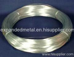 Galvanised iron wire