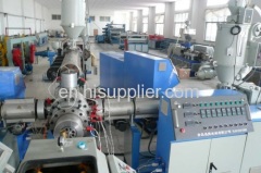 pe tube production line