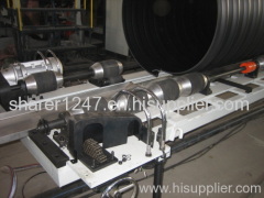 steel strip winding pipe extrusion line