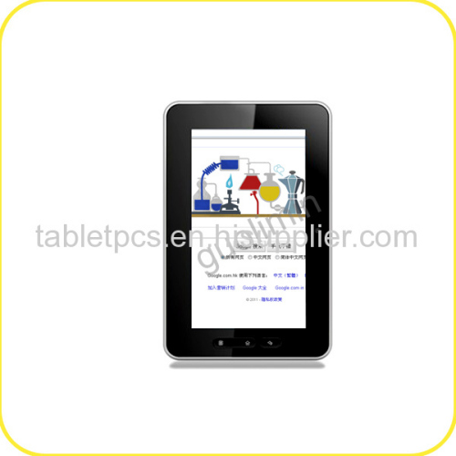 Android 2.3 Tablet MID eBook Wi-Fi 802.11 Webcam