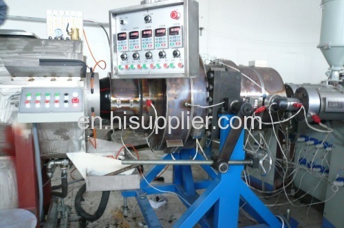 PE pipe extrusion machine