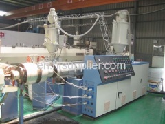 PE pipe extrusion machine