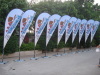 teardrop banner