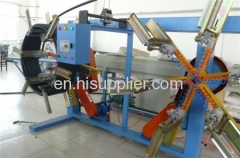 pe plastic pipe extrusion line