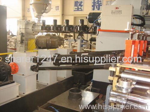 steel strip winding pipe extruding machinery