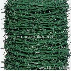PVC coated barbed wire coil