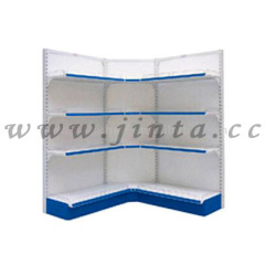 single-side of inside corner shelving