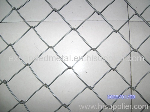 Stainless steel chain link fence