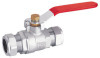 Brass Chrome Plated Compression Ball Valve