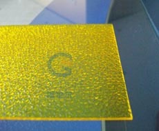 embossed polycarbonate sheet