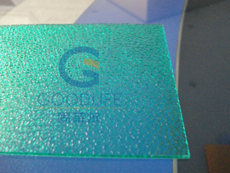 embossed polycarbonate sheet