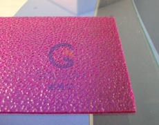 embossed polycarbonate sheet