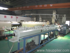 PE water supply tube extrusion line