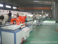 pe water supply tube makiing line