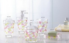 Acrylic bathroom set