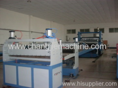 PVC plate making machinery