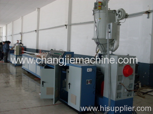 PVC pinch plate extrusion line