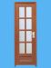 UPVC door (WD-49)