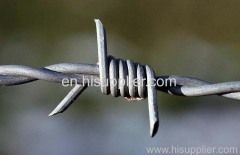 barbed iron wire