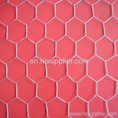Woven hexagonal wire mesh