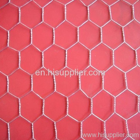 Woven hexagonal wire mesh