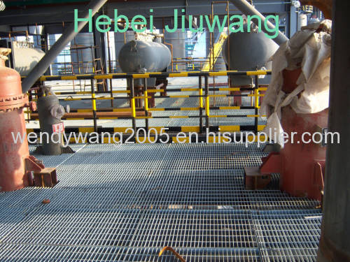 steel grating platform