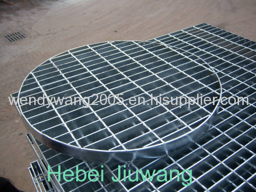 steel grating well cover