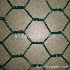 PVC hexagonal wire mesh fence