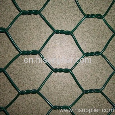 PVC hexagonal wire mesh fence