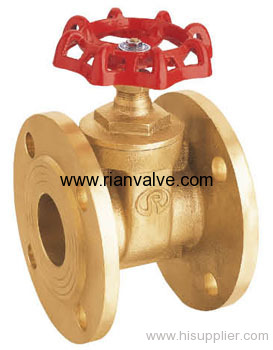 Brass Flanged Gate Vavle