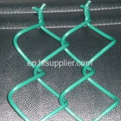 diamond pvc coated chain link fence