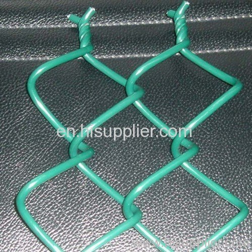 diamond pvc coated chain link fence