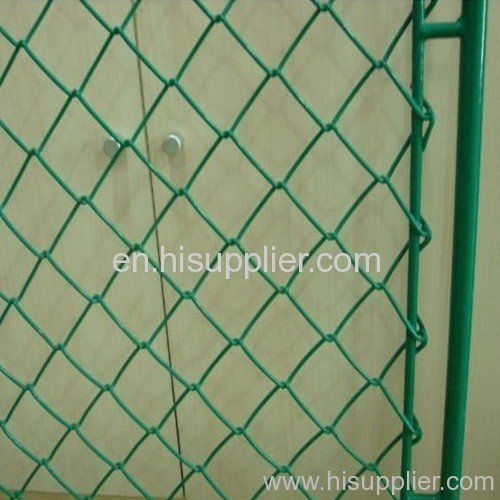 PVC coated diamond fence
