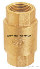 Brass Vertical Check Valve