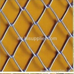 galvanized chain link fence