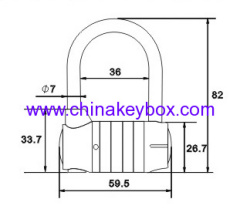 combination padlocks