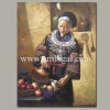 Chinese portrait oil painting