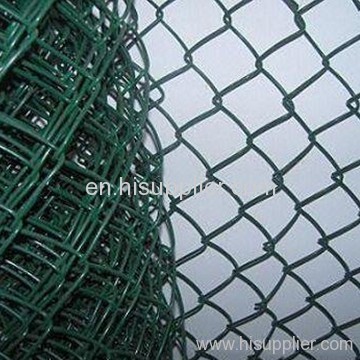 PVC coated chain link fence mesh