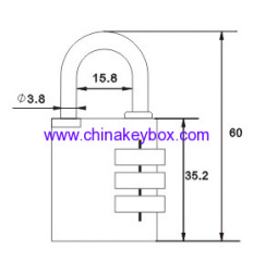 combination padlocks