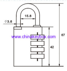 combination padlocks