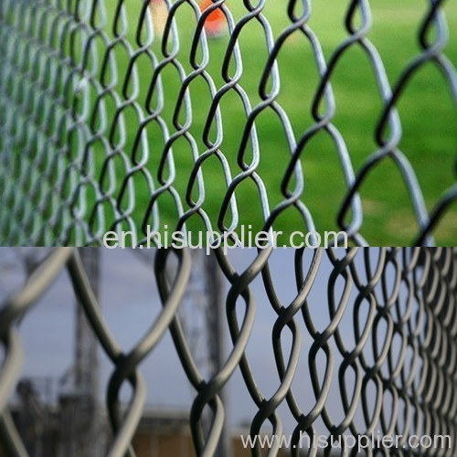Diamond fencing mesh