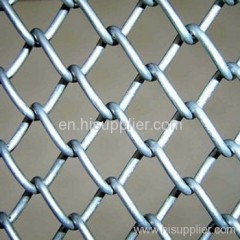 Stainless steel chain link fence