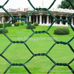 PVC coated hexagonal wire mesh