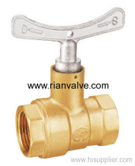 Brass Ball Valve With Lock