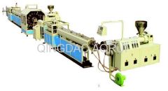 PVC fiber reinforced soft pipe extrusion machine