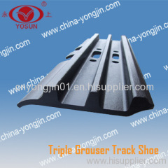 Track shoe for excavator