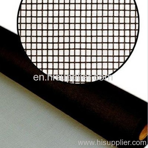 Black Fiberglass window screen