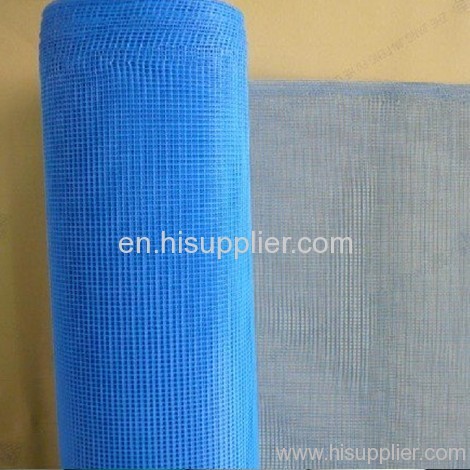 Blue Fiberglass window screen