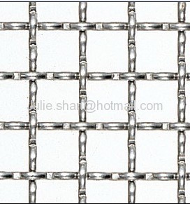 PVC galvanized square wire mesh