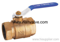 Full Port Bronze Ball Valve